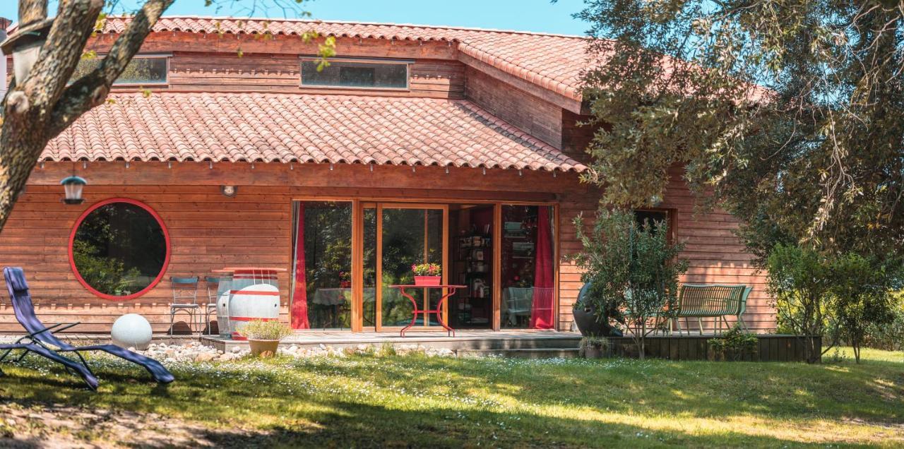 Chambre D'Hotes Neptune Wood Arzens Екстериор снимка