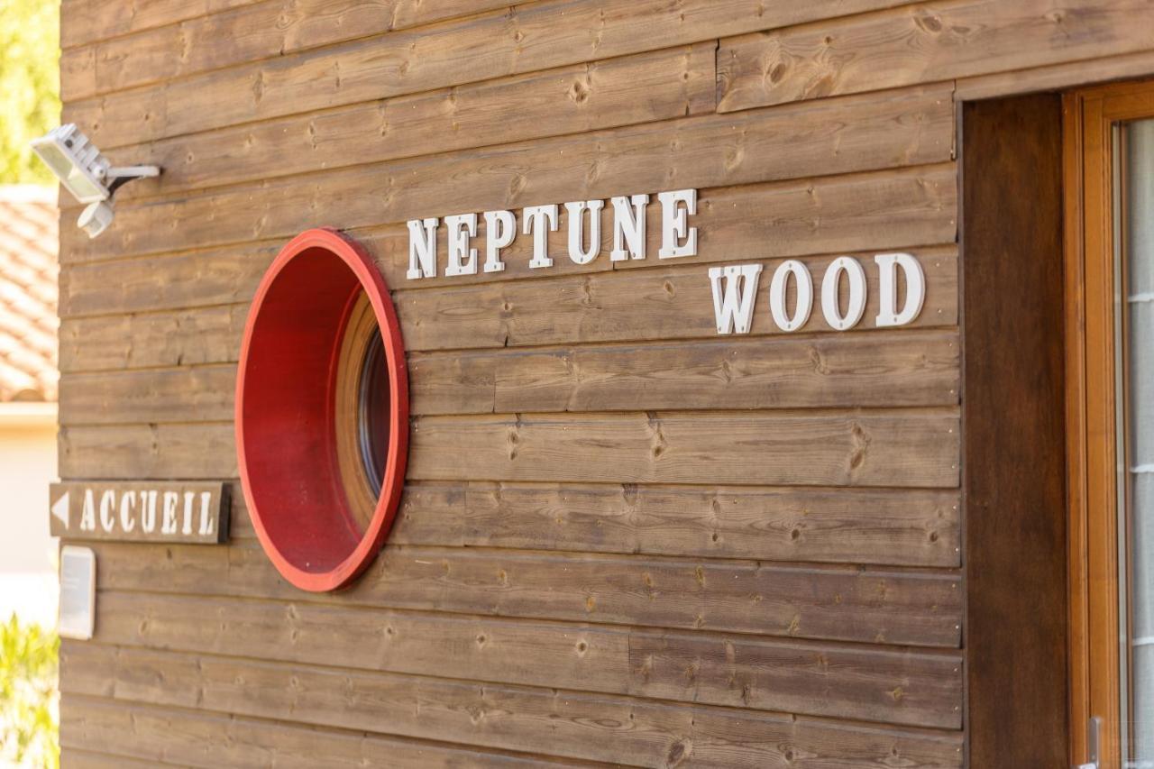 Chambre D'Hotes Neptune Wood Arzens Екстериор снимка