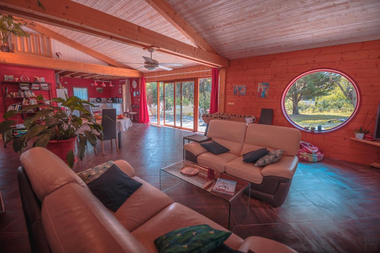 Chambre D'Hotes Neptune Wood Arzens Екстериор снимка