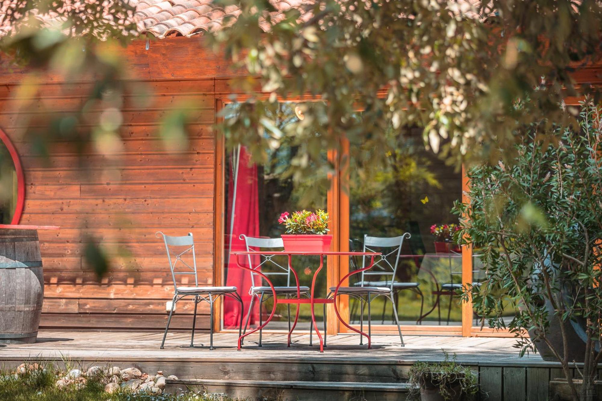 Chambre D'Hotes Neptune Wood Arzens Екстериор снимка