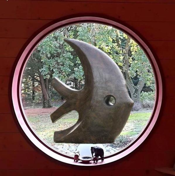 Chambre D'Hotes Neptune Wood Arzens Екстериор снимка